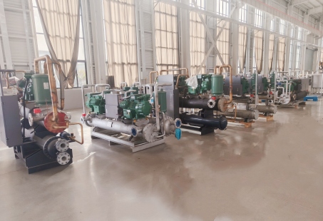 Mise à jour de la production | Sept groupes frigorifiques marins en cours de fabrication pour les navires de pêche